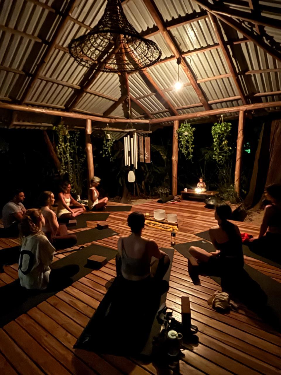 Night ceremony at Al Deck, Santa Teresa