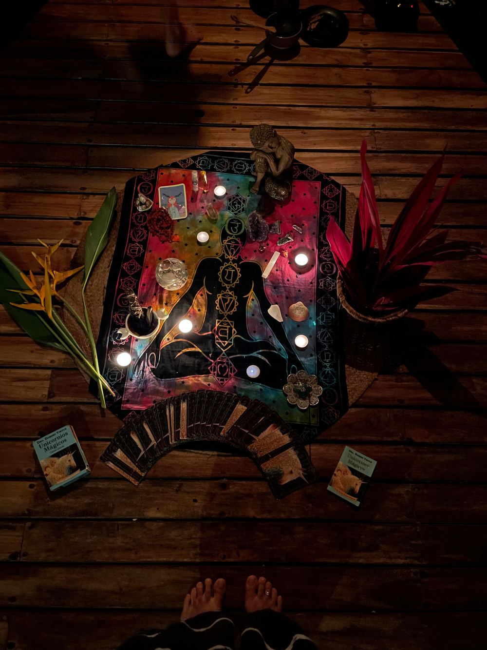 Ceremony altar at Al Deck